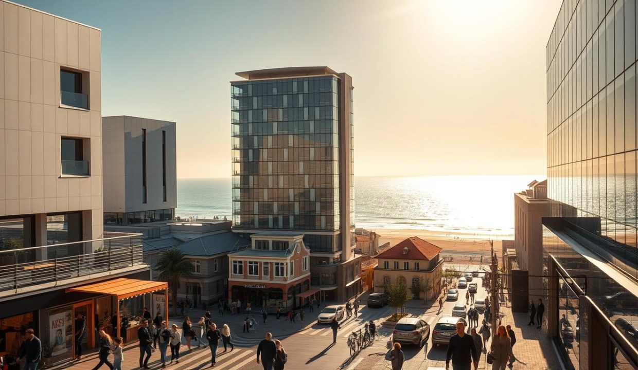 Edifício Bellevue, antiga fábrica Alberto Gaspar, projetos Figueira da Foz