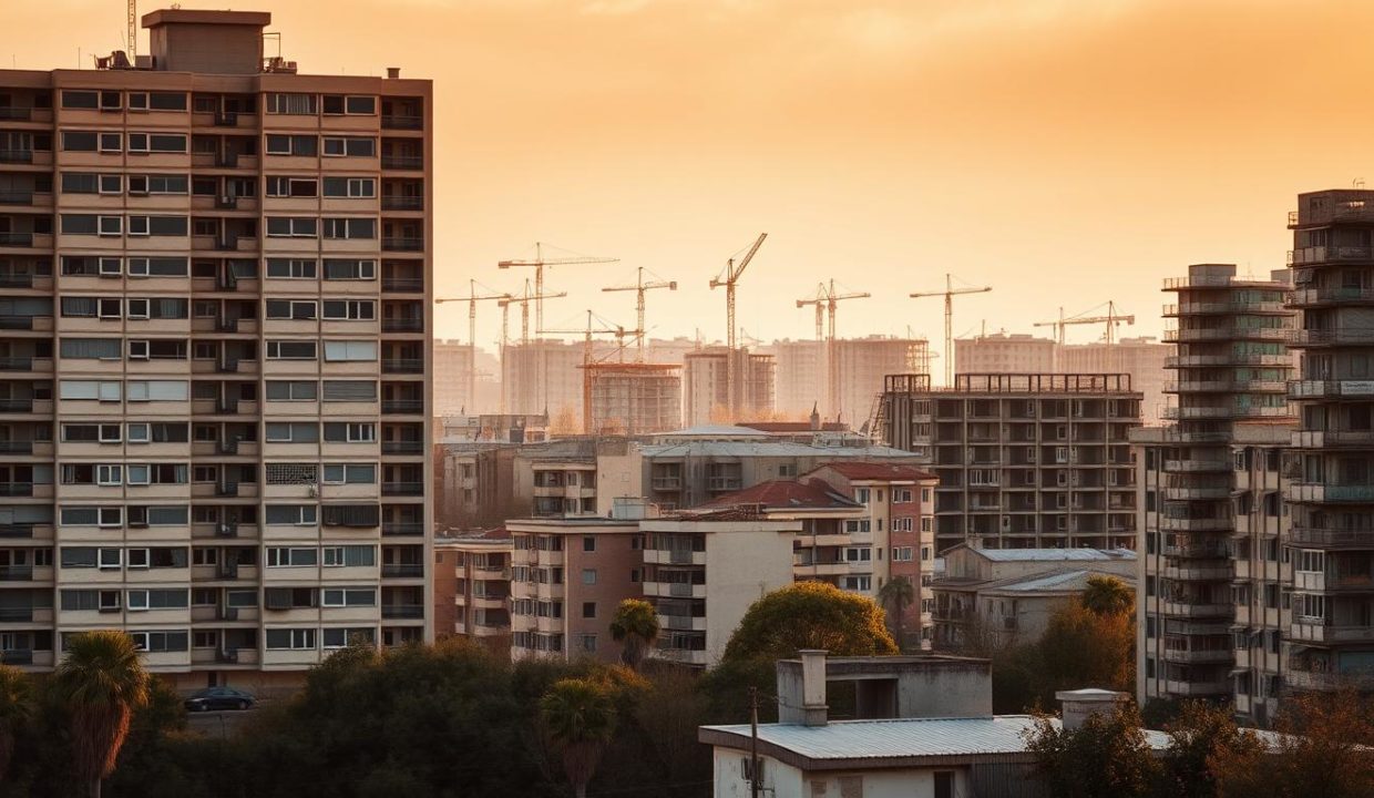 défice habitacional, construção limitadas, trabalhadores construção