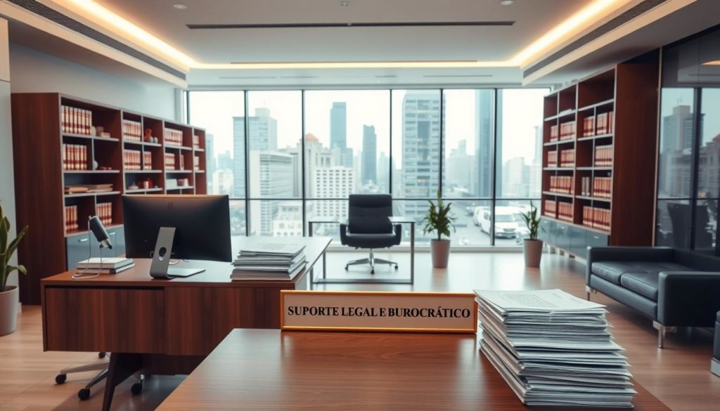 suporte legal e burocrático suporte legal e burocrático